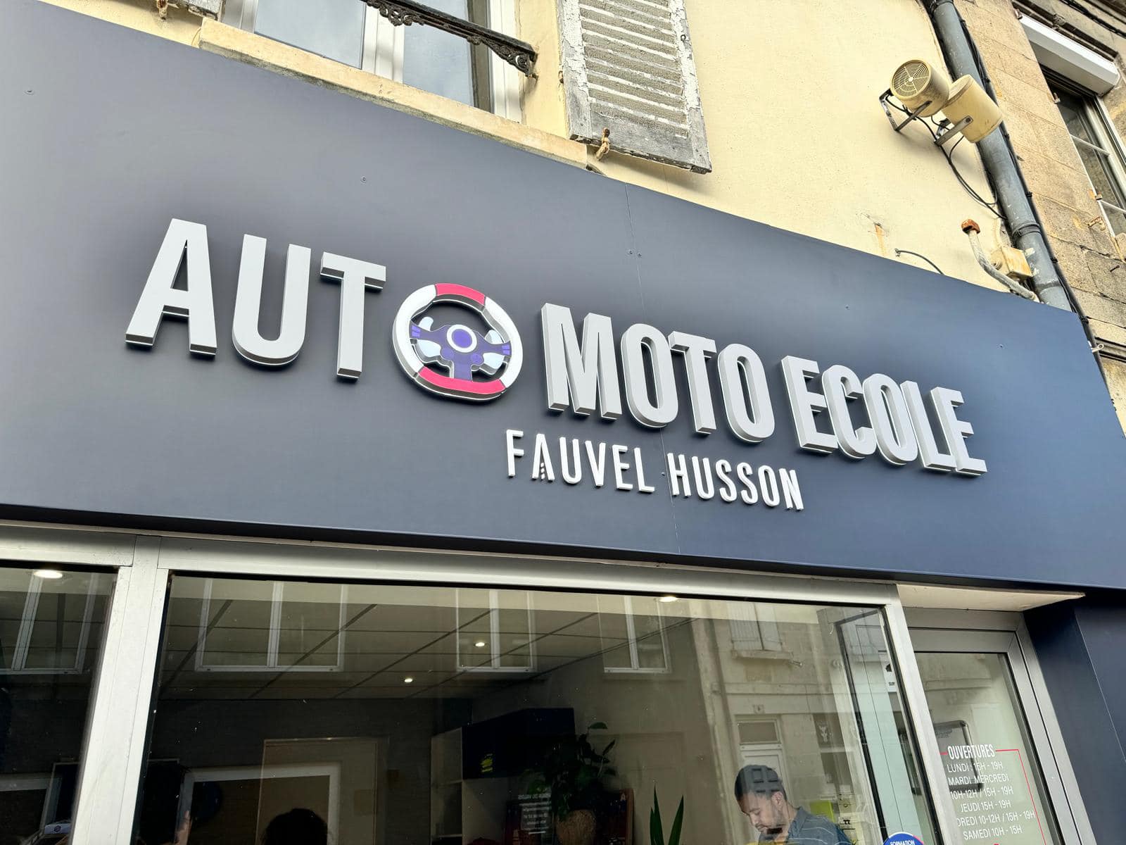 enseigne lettres 3d led